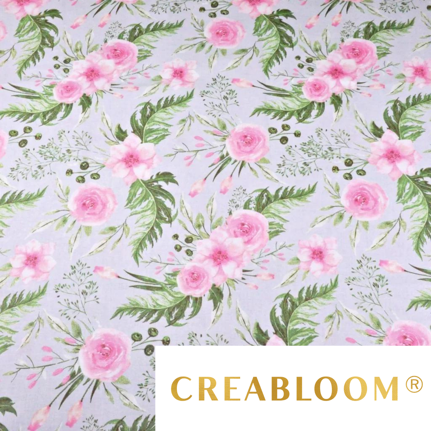 Tissu Coton Motif Fleurs