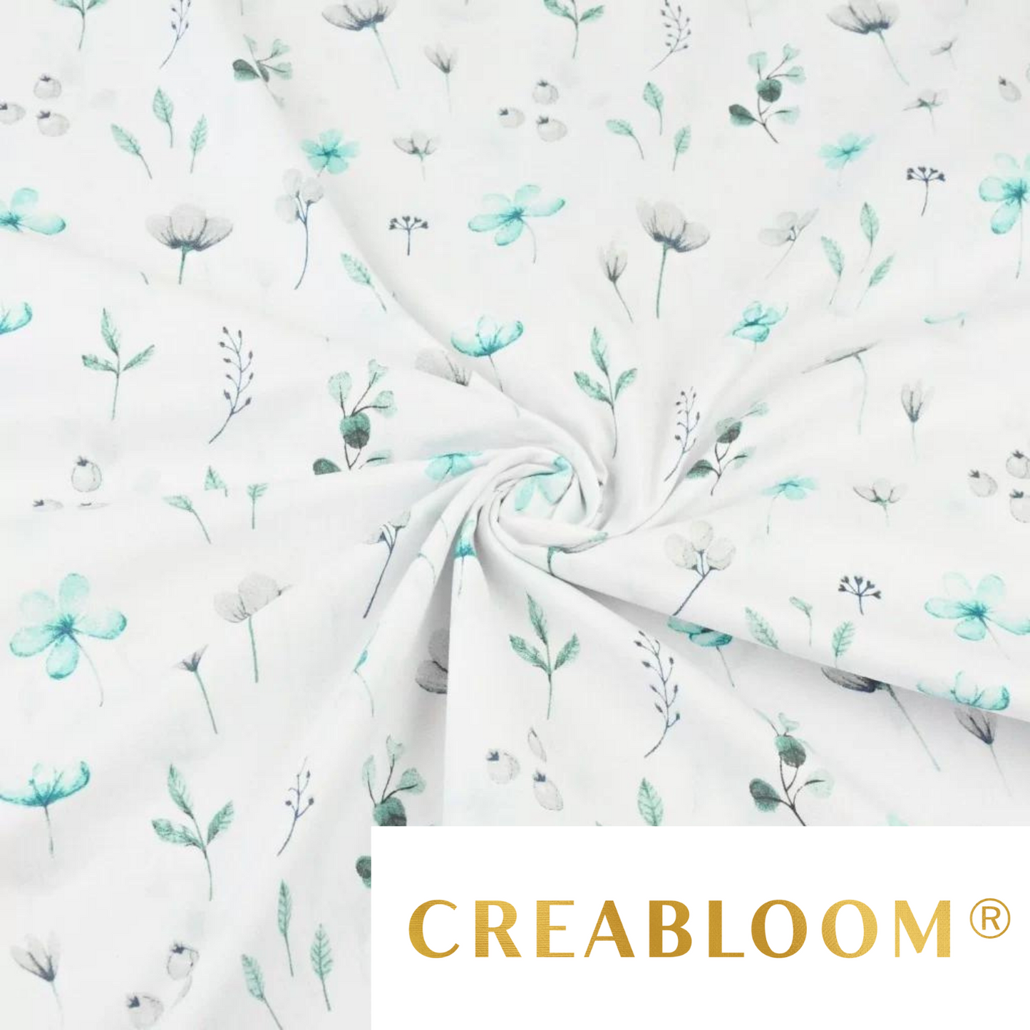 Tissu Coton Motif Fleurs
