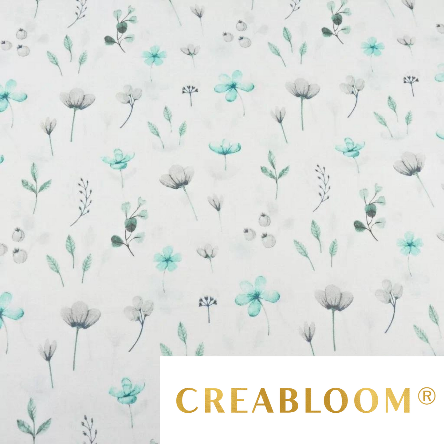 Tissu Coton Motif Fleurs