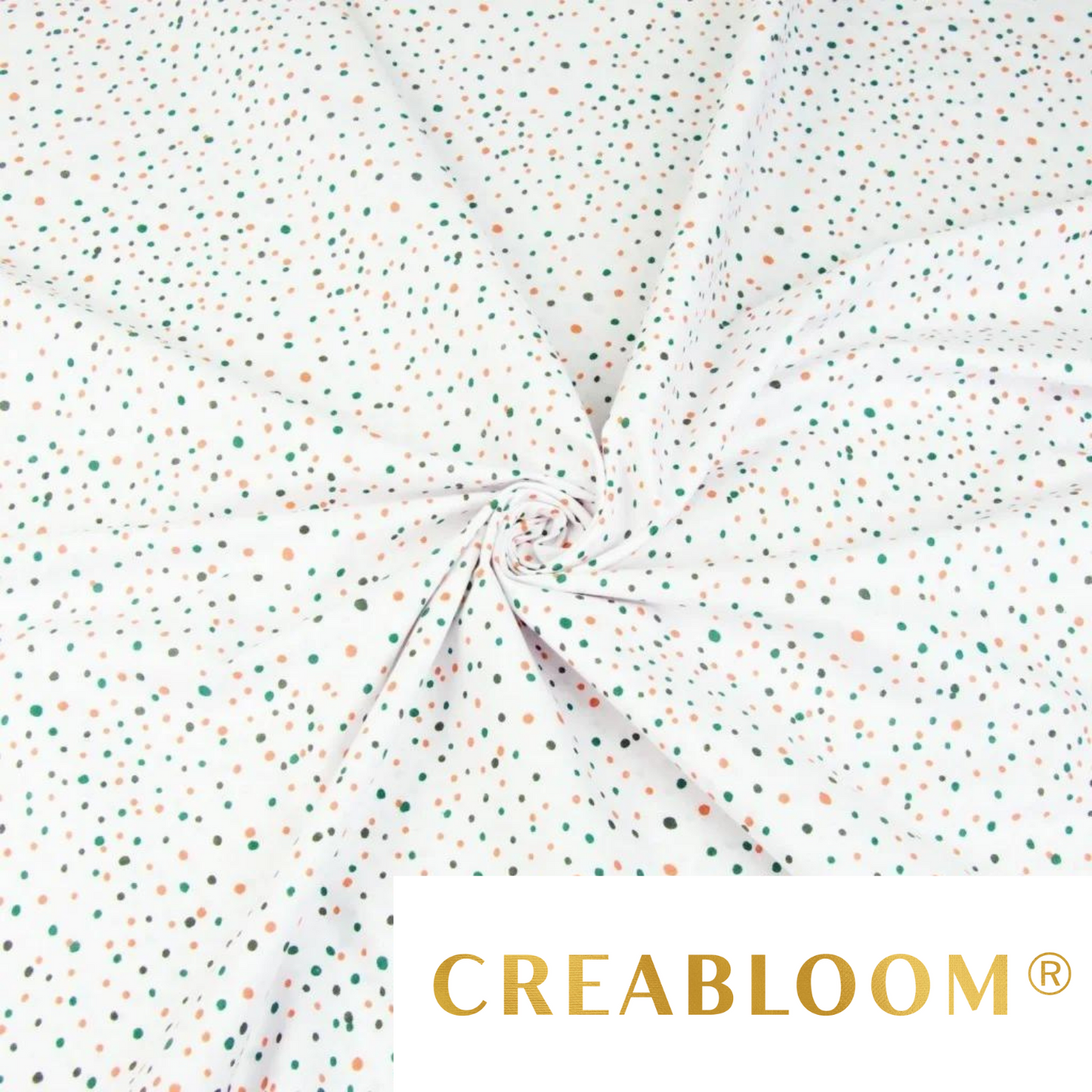 Tissu Coton Motif Mini Galets