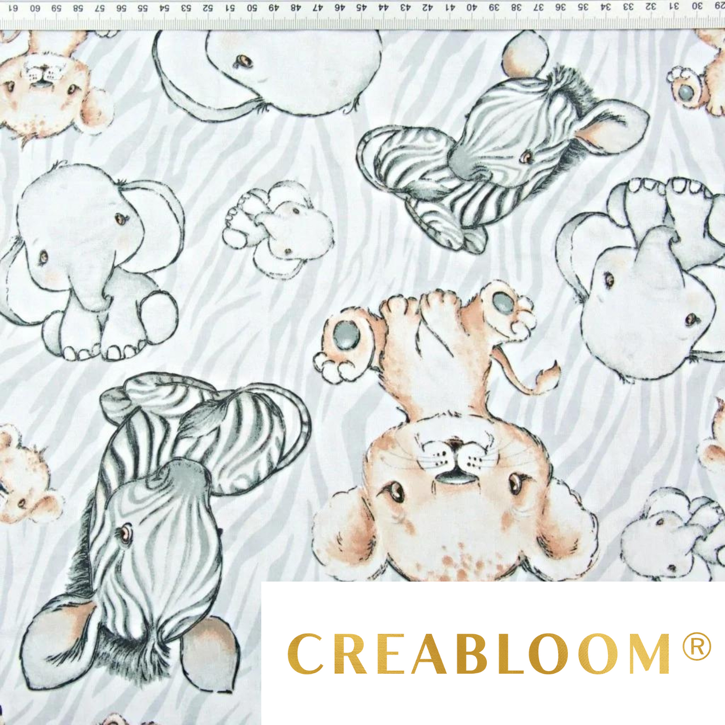 Tissu Coton Motif Animaux