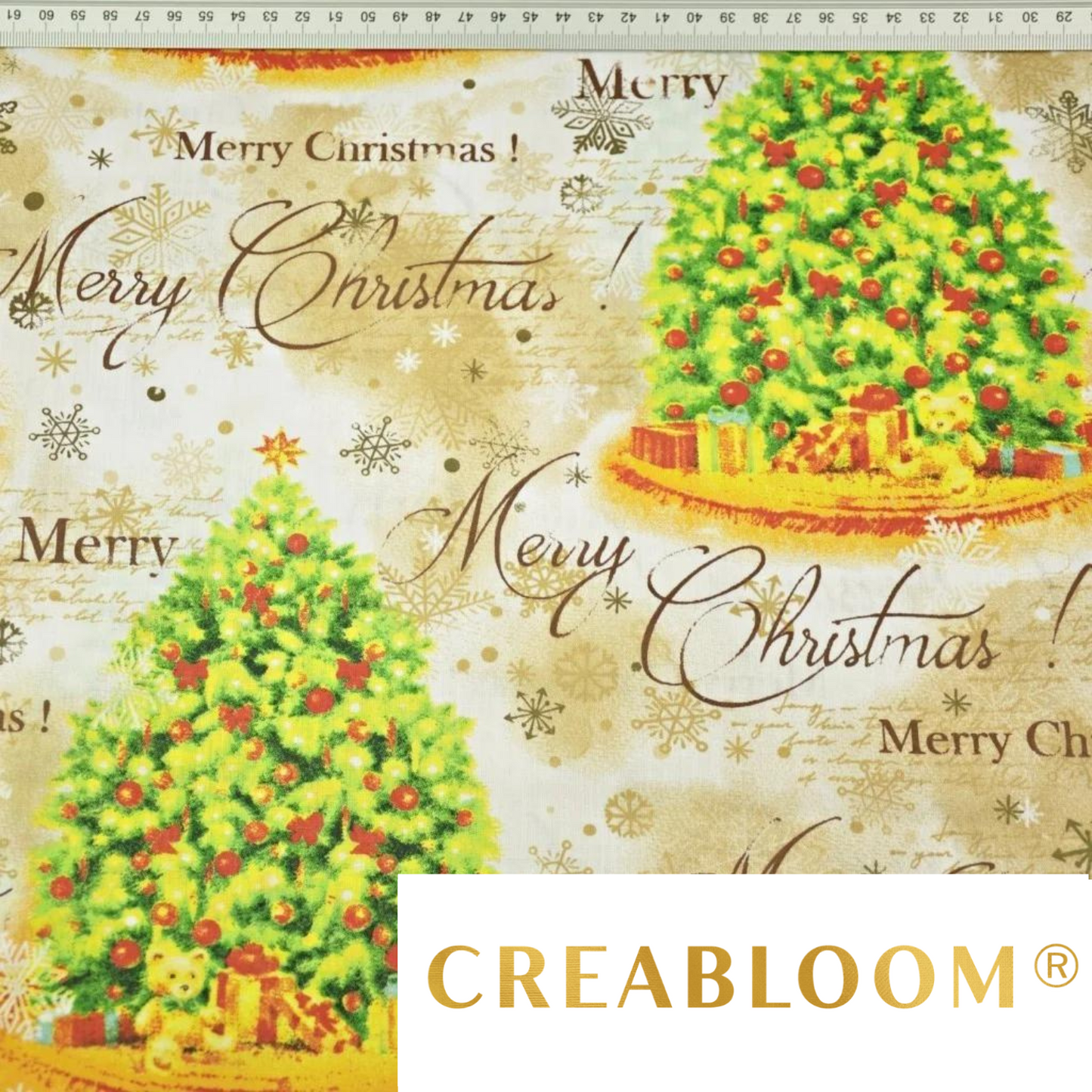 Tissu Coton Motif Noël