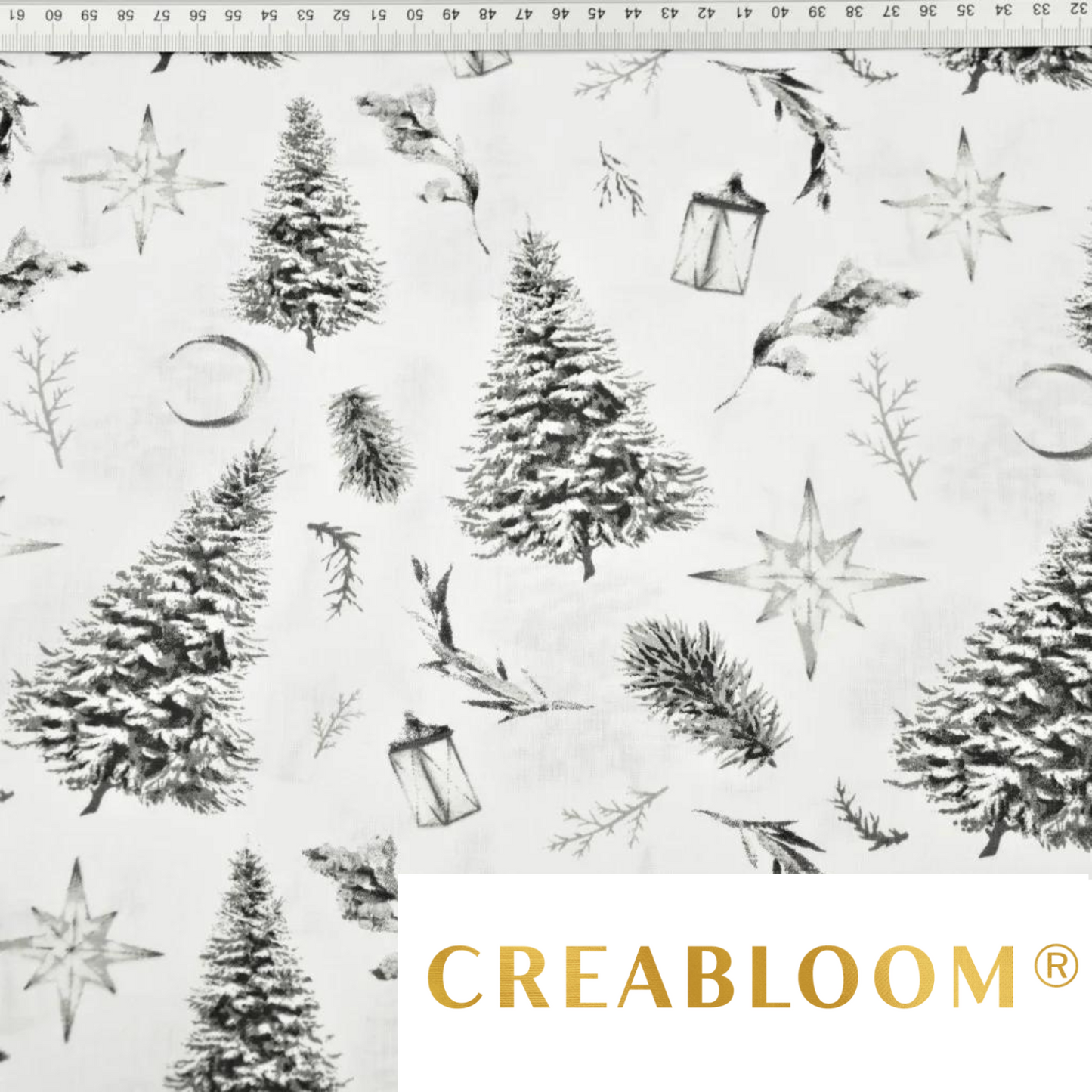 Tissu Coton Motif Noël