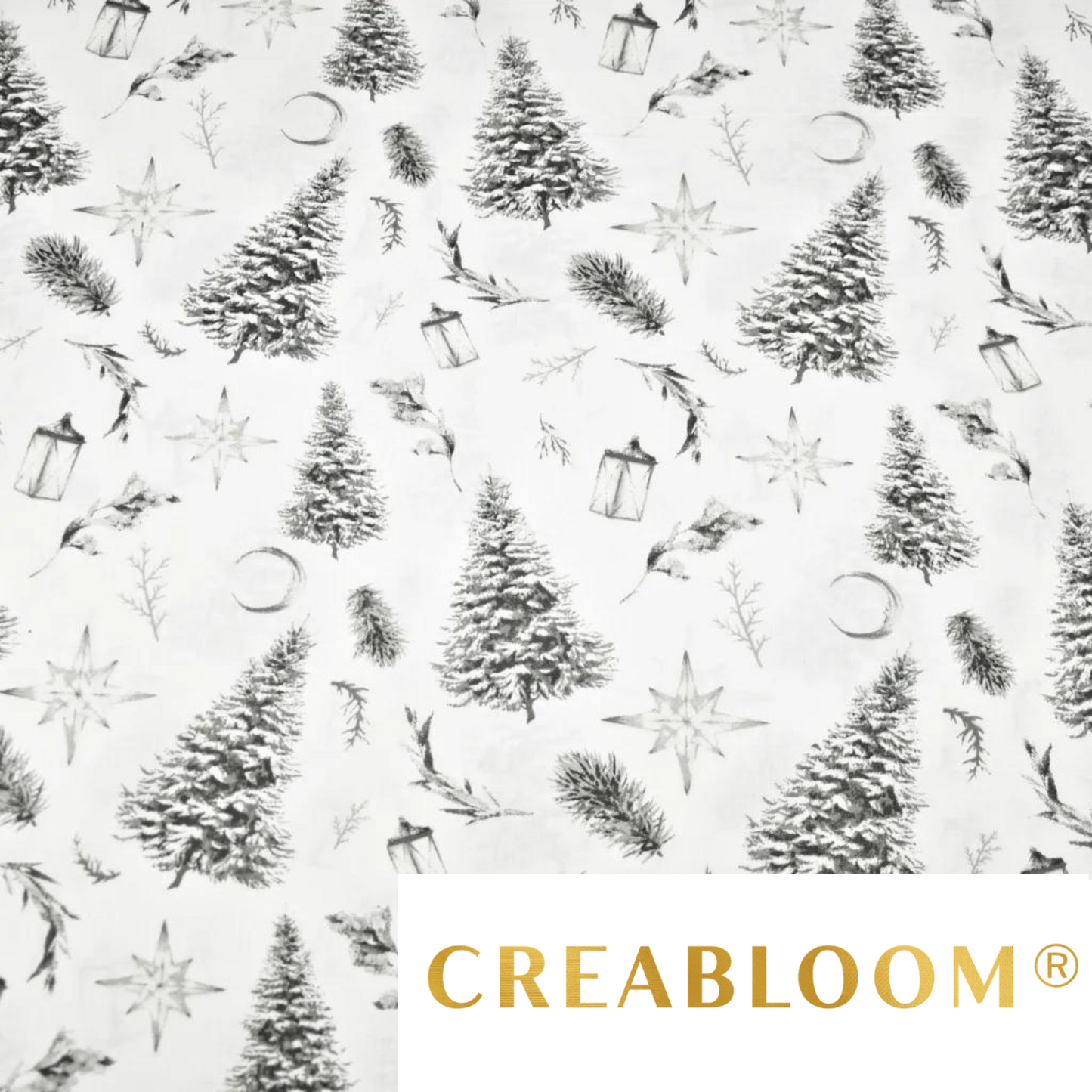 Tissu Coton Motif Noël