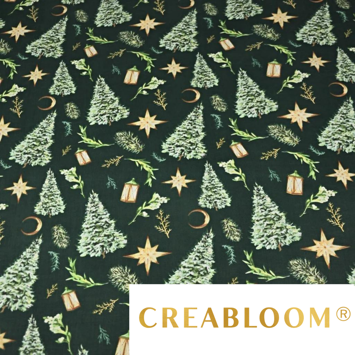 Tissu Coton Motif Noël
