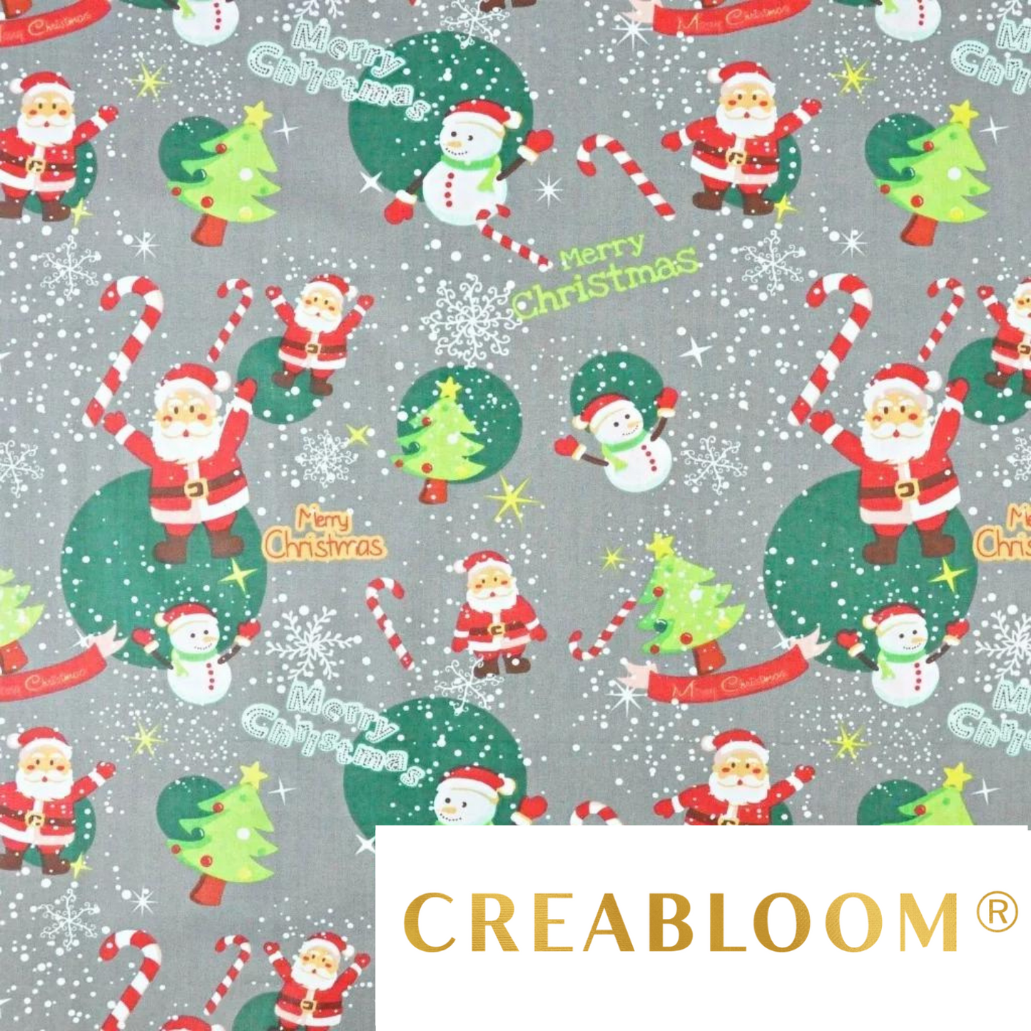 Tissu Coton Motif Noël