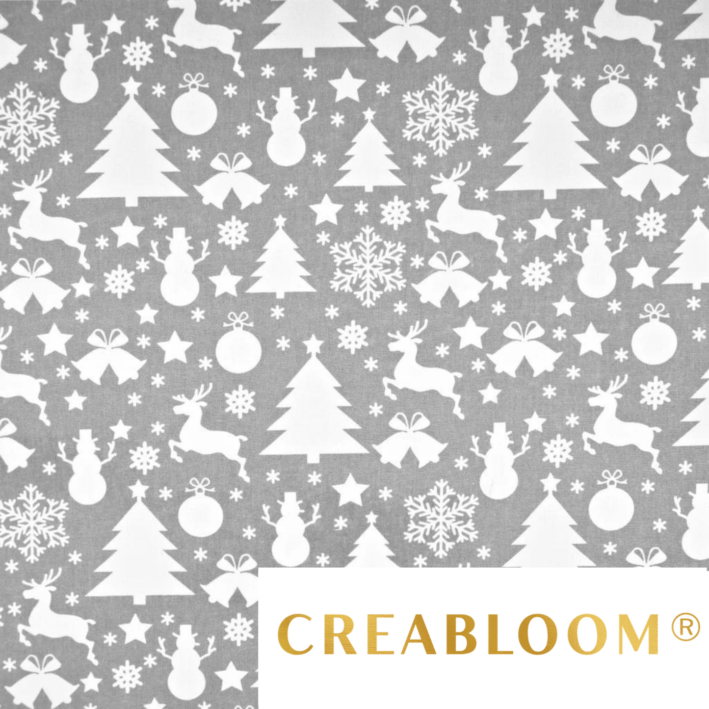 Tissu Coton Motif Noël