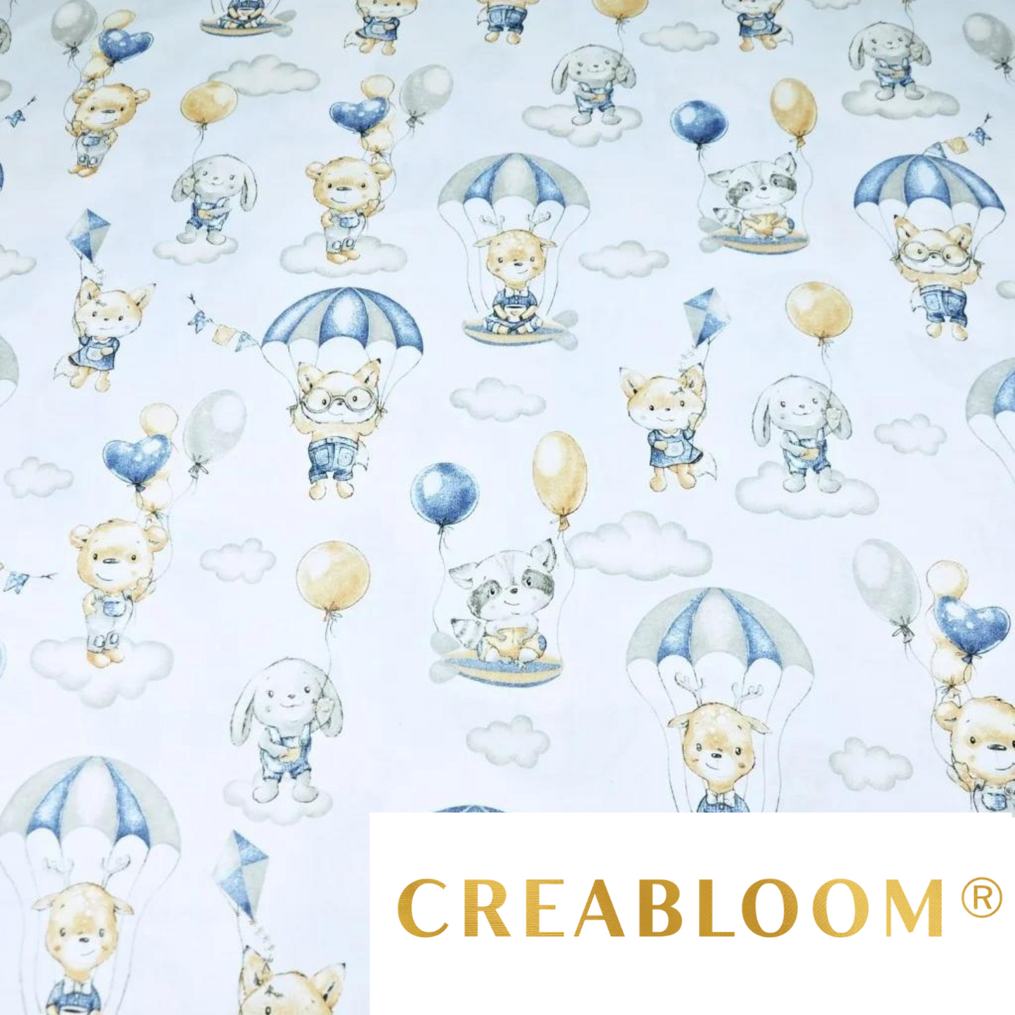 Tissu Coton Motif Animaux