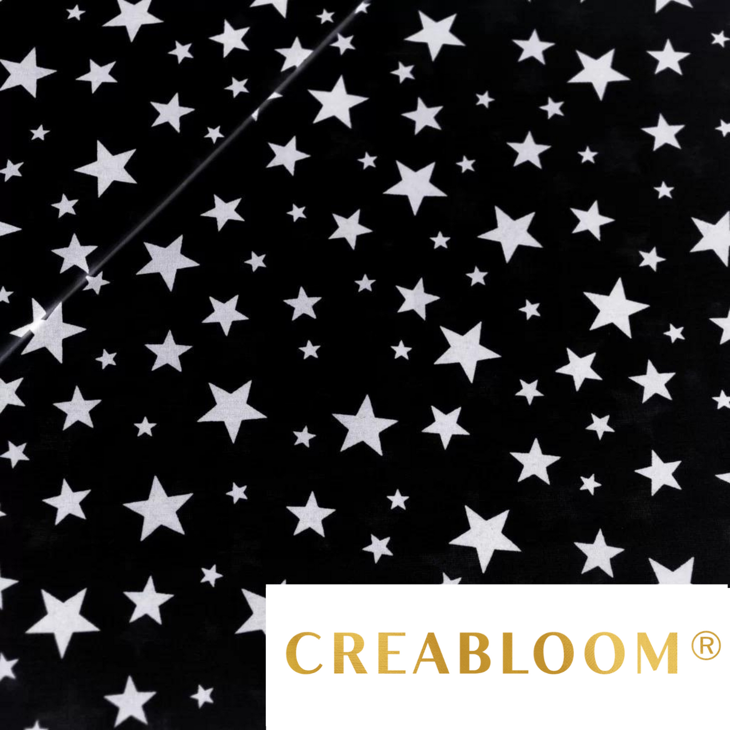 Tissu Coton Motif Étoiles