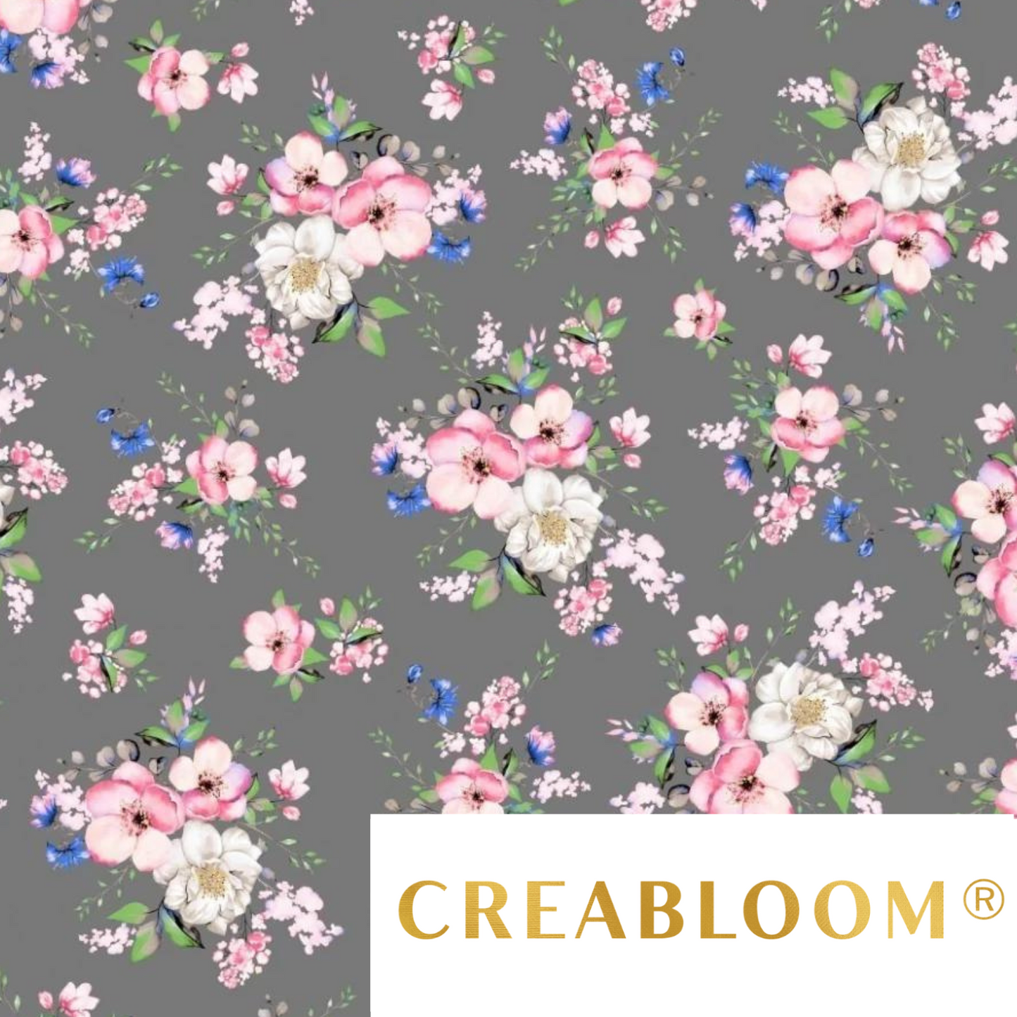 Tissu Coton Motif Fleurs