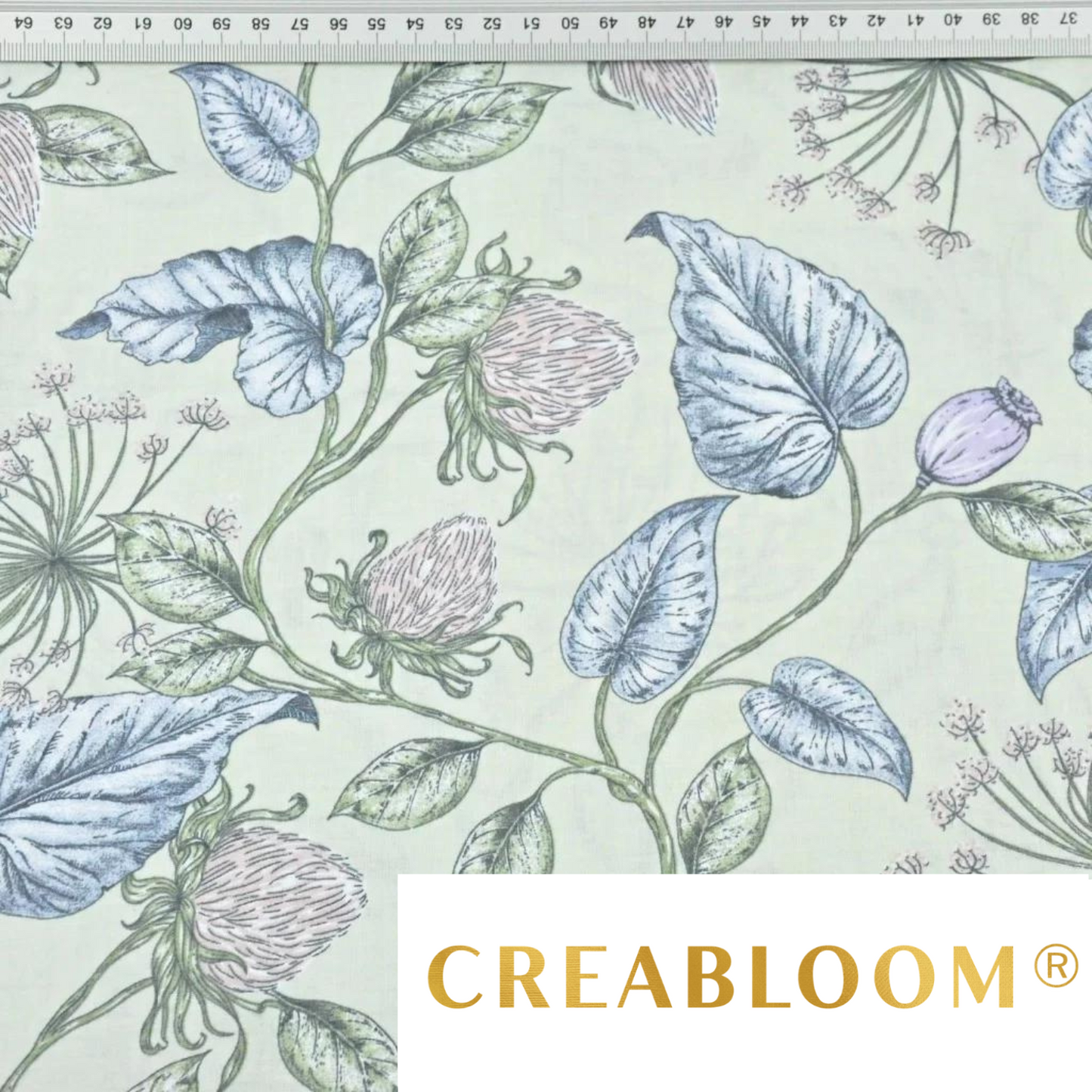 Tissu Coton Motif Fleurs