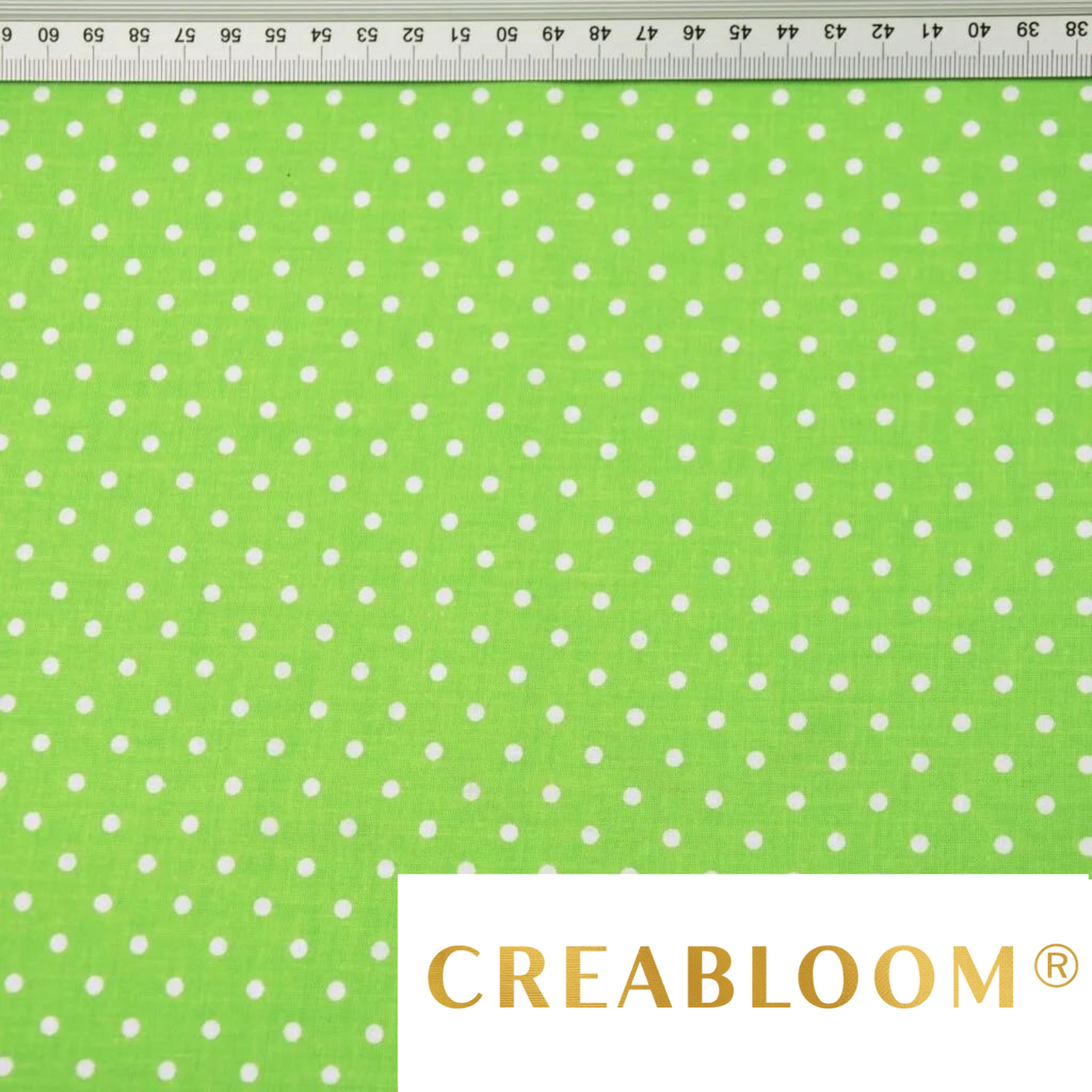 Tissu Coton Motif À Pois De 4Mm