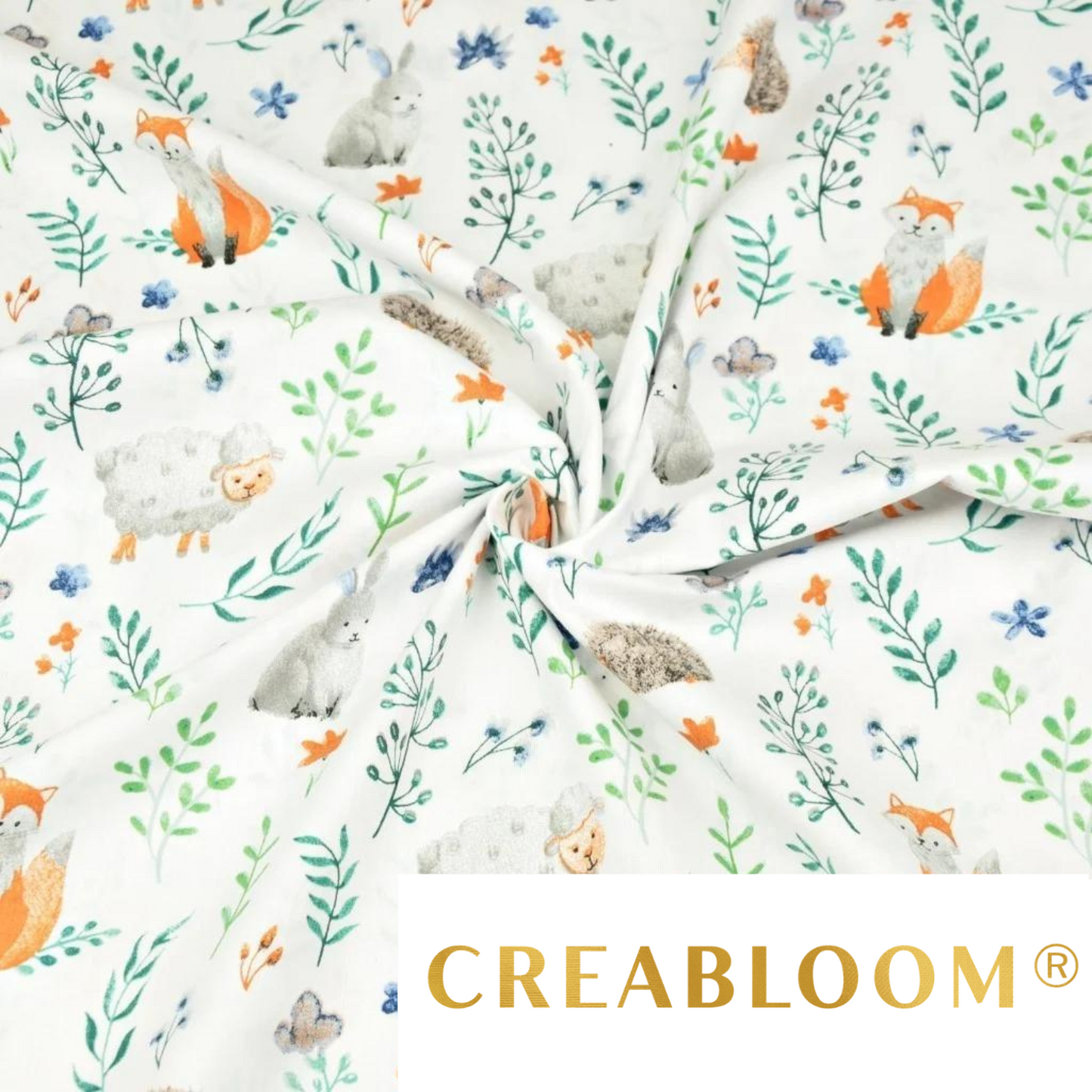 Tissu Coton Motif Animaux