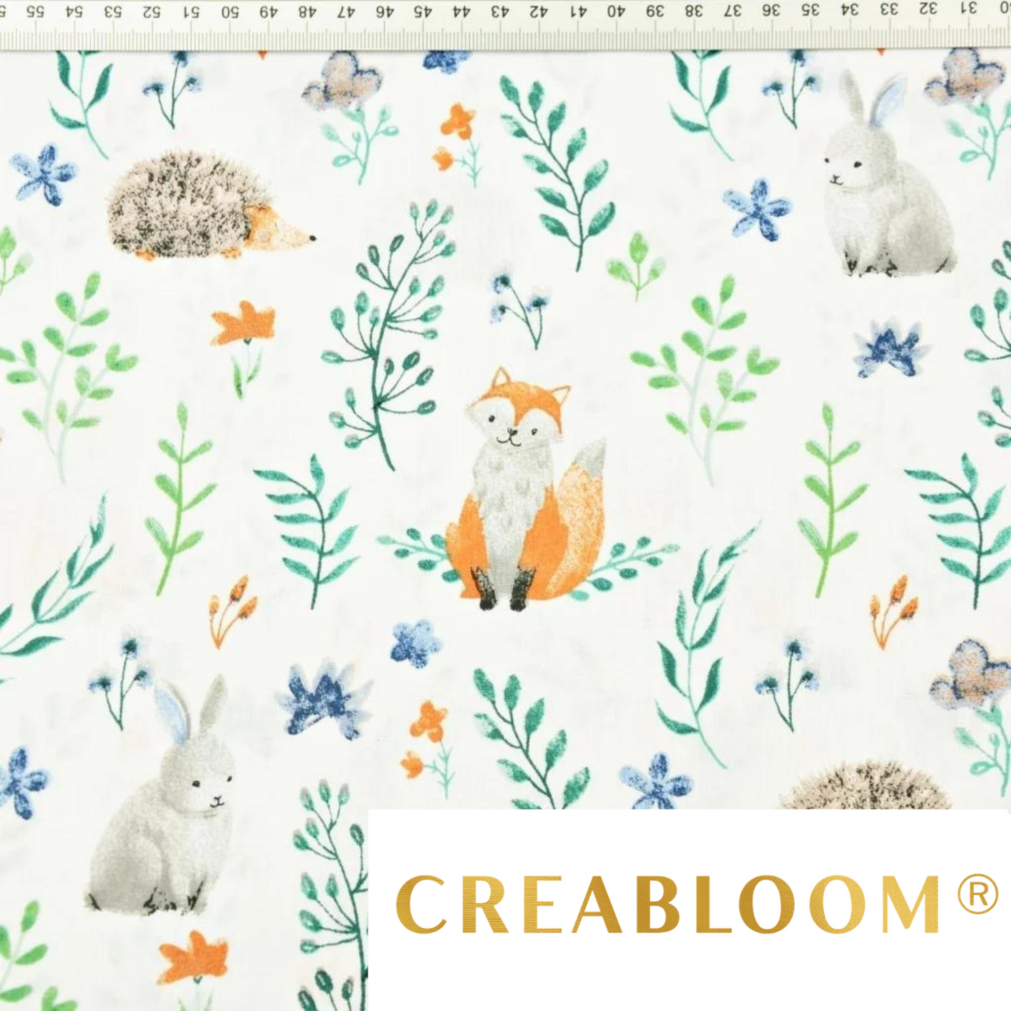 Tissu Coton Motif Animaux