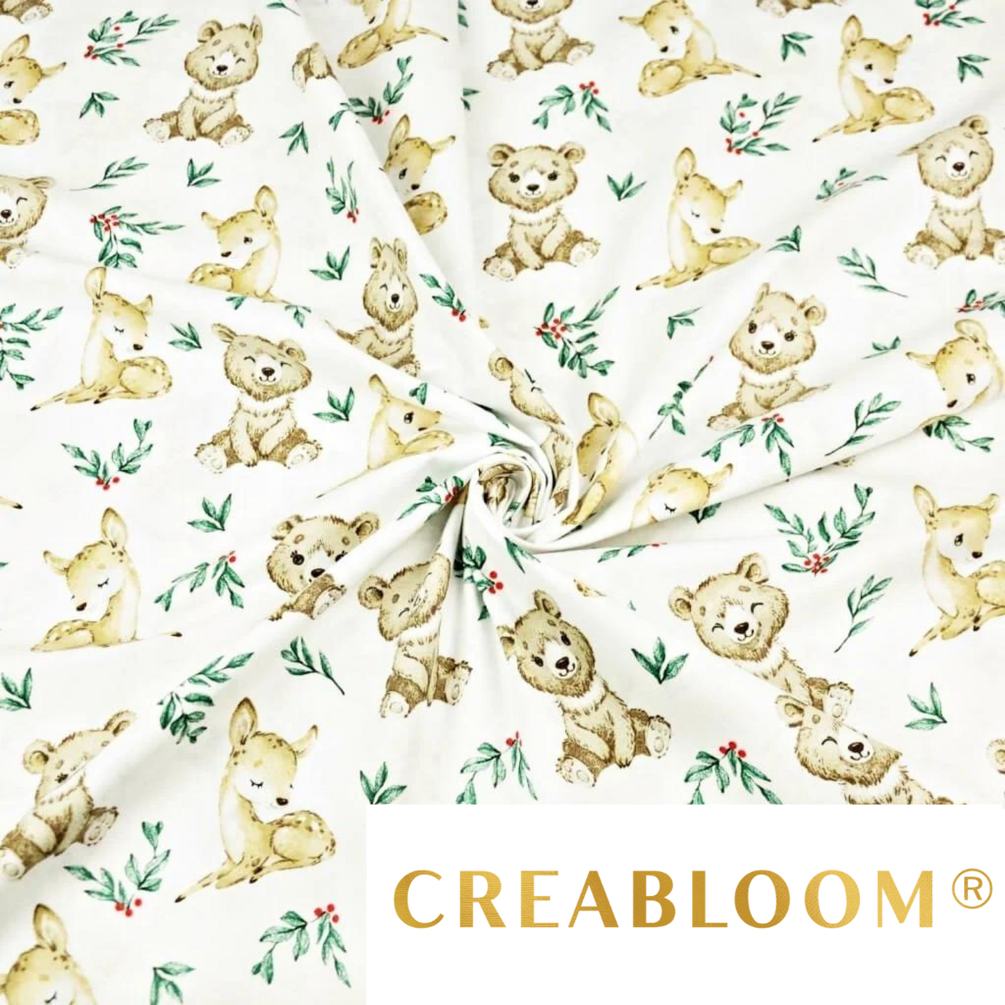 Tissu Coton Motif Animaux