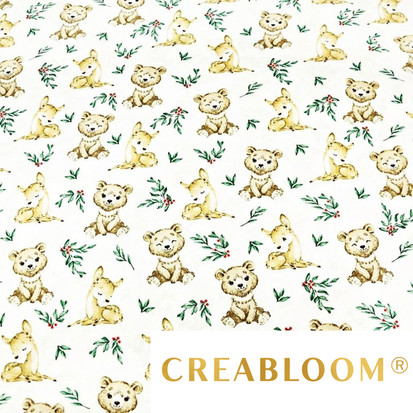 Tissu Coton Motif Animaux