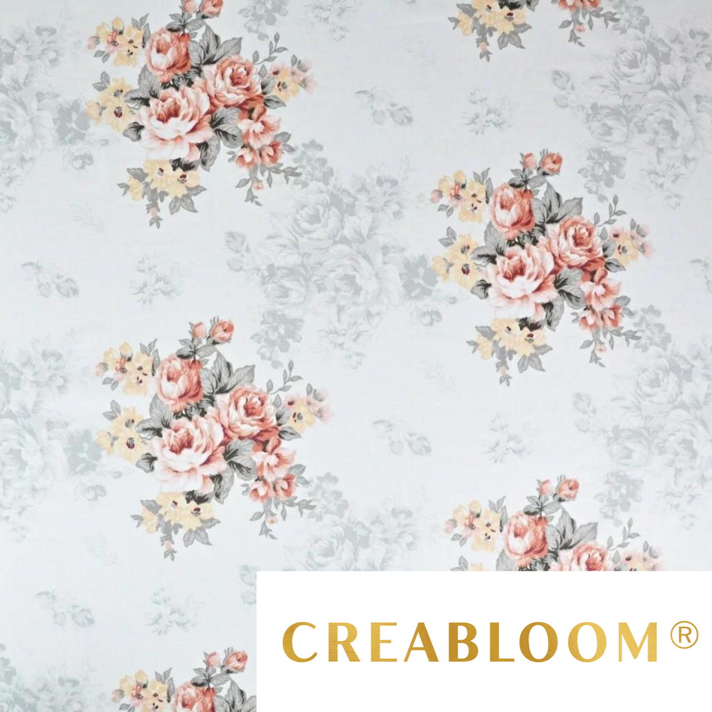 Tissu Coton Motif Fleurs