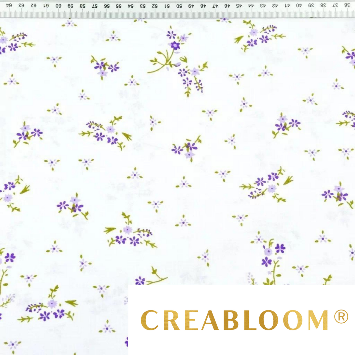Tissu Coton Motif Fleurs