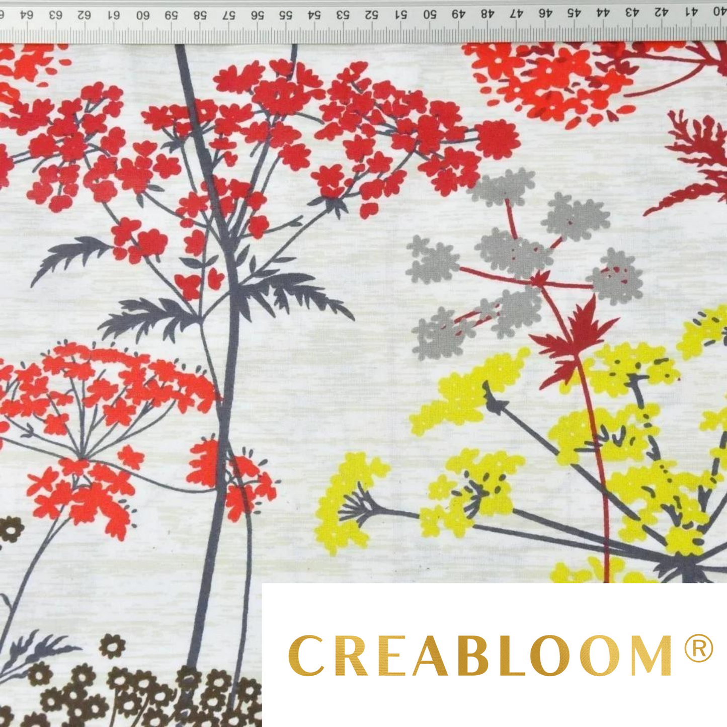 Tissu Coton Motif Fleurs