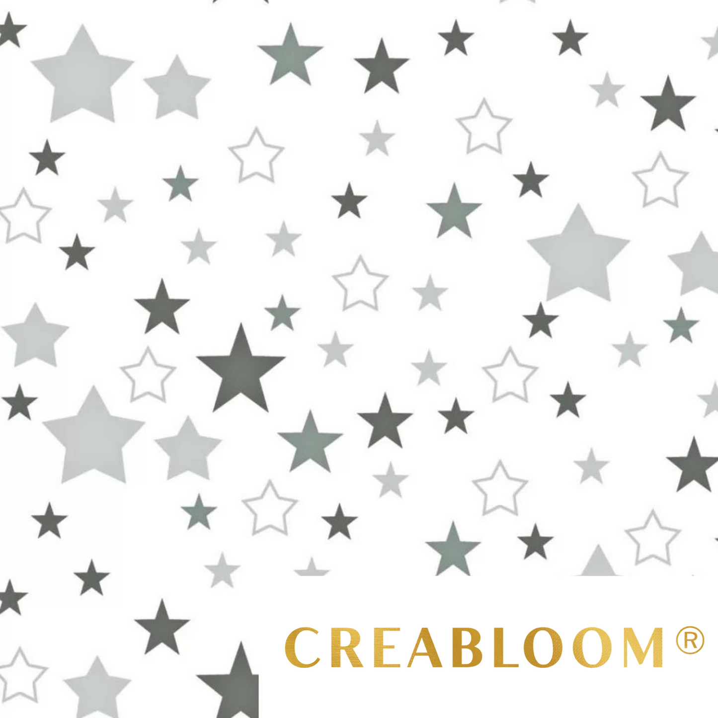 Tissu Coton Motif Étoiles