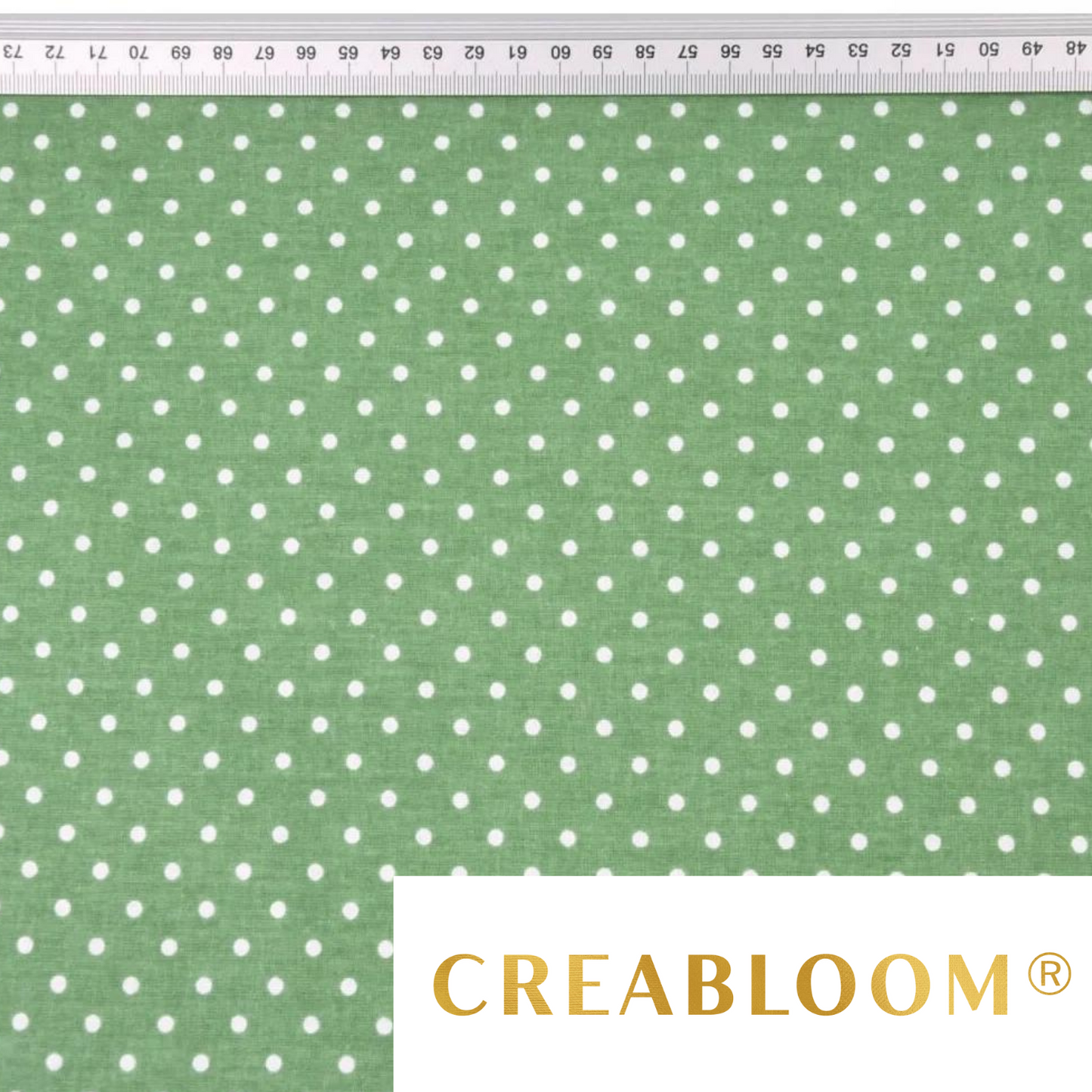 Tissu Coton Motif À Pois De 4Mm