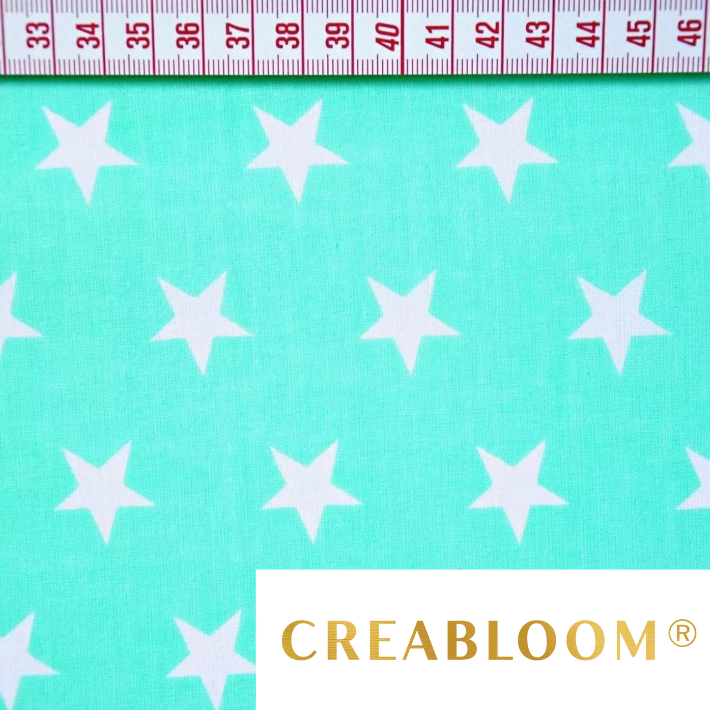 Tissu Coton Motif Étoiles
