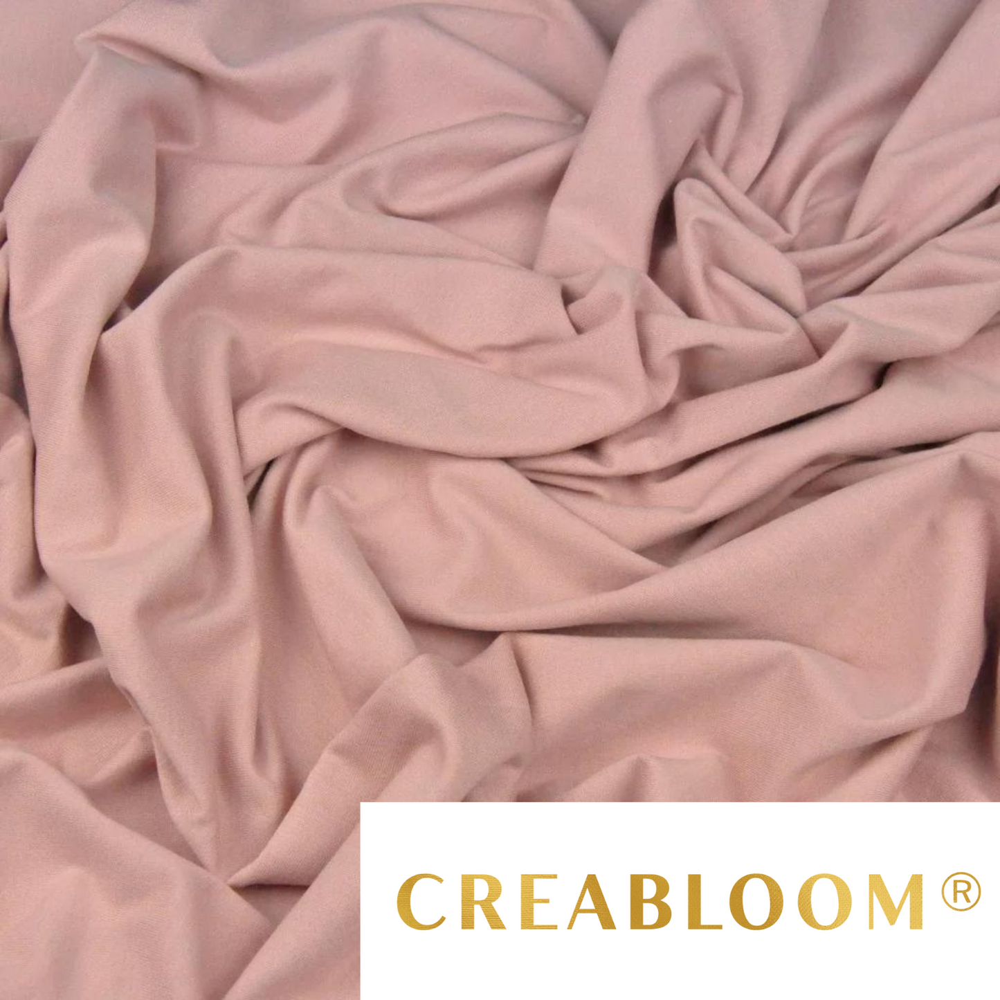 Tissu Jersey - Vieux Rose