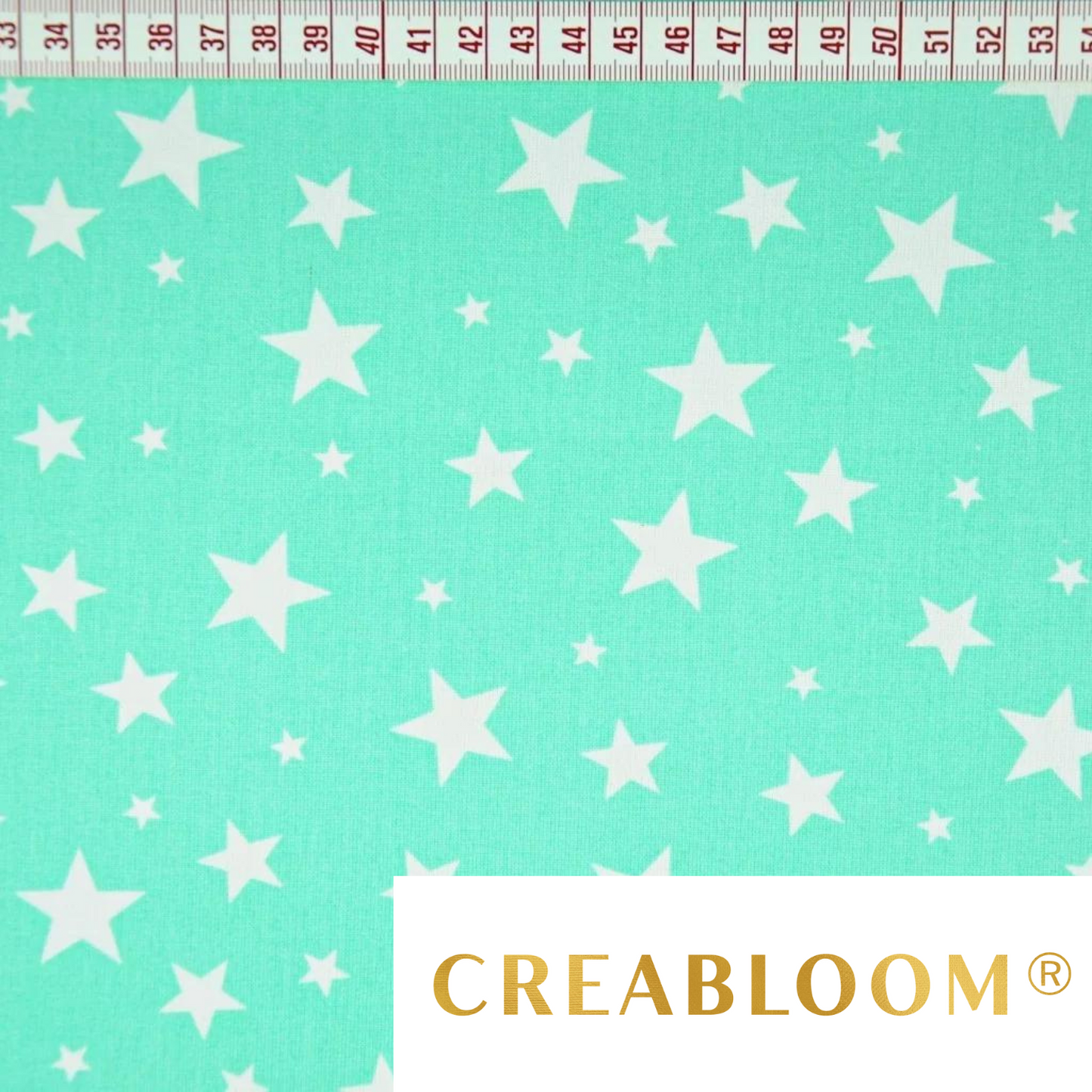 Tissu Coton Motif Étoiles