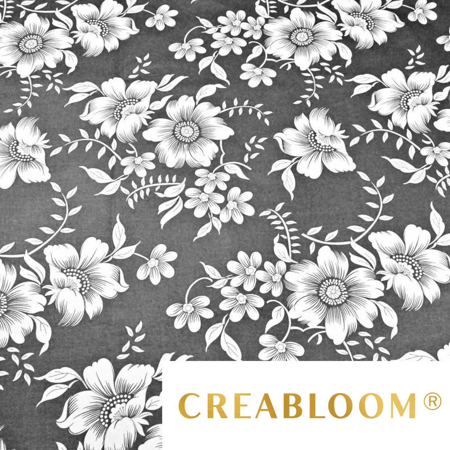 Tissu Coton Motif Fleurs