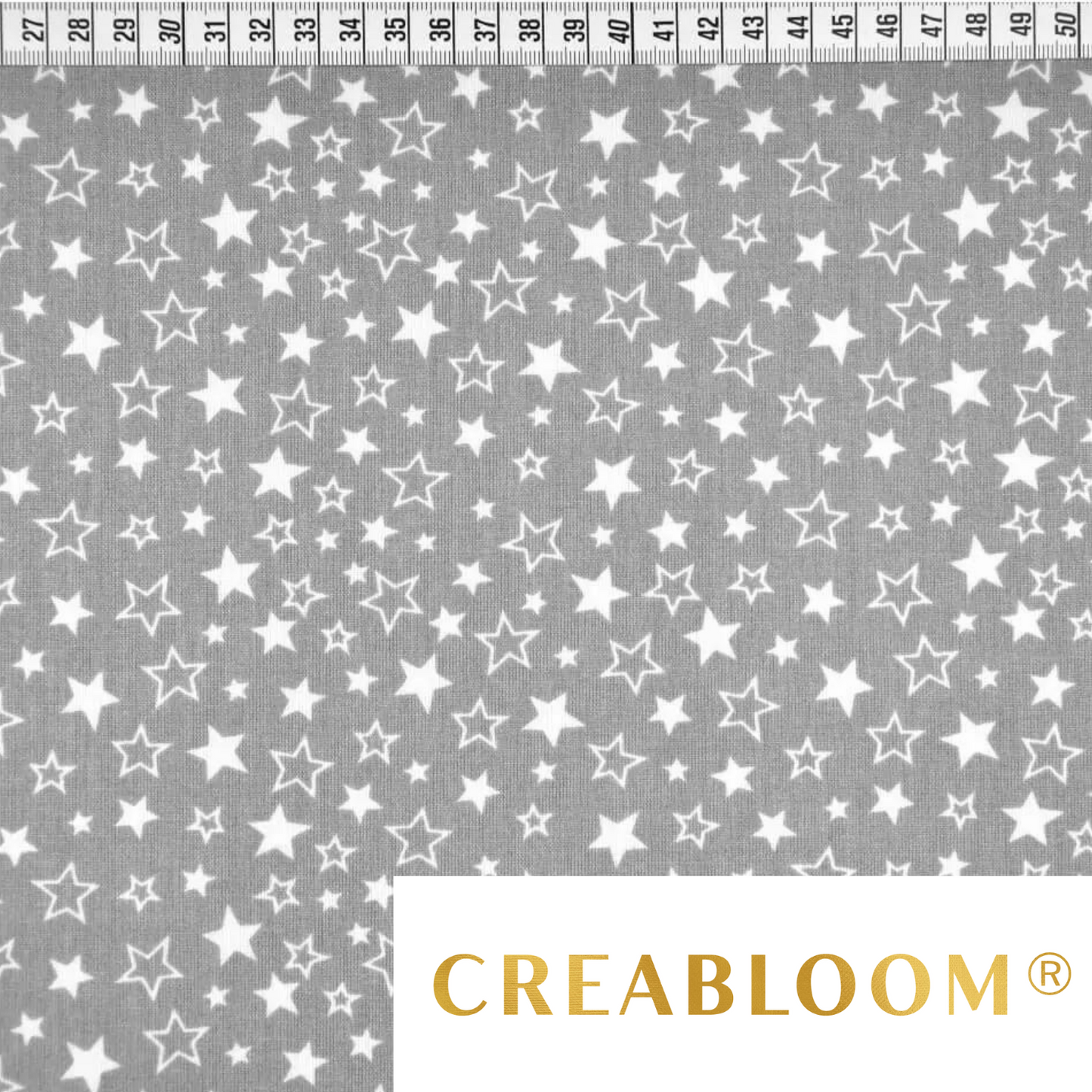 Tissu Coton Motif Étoiles