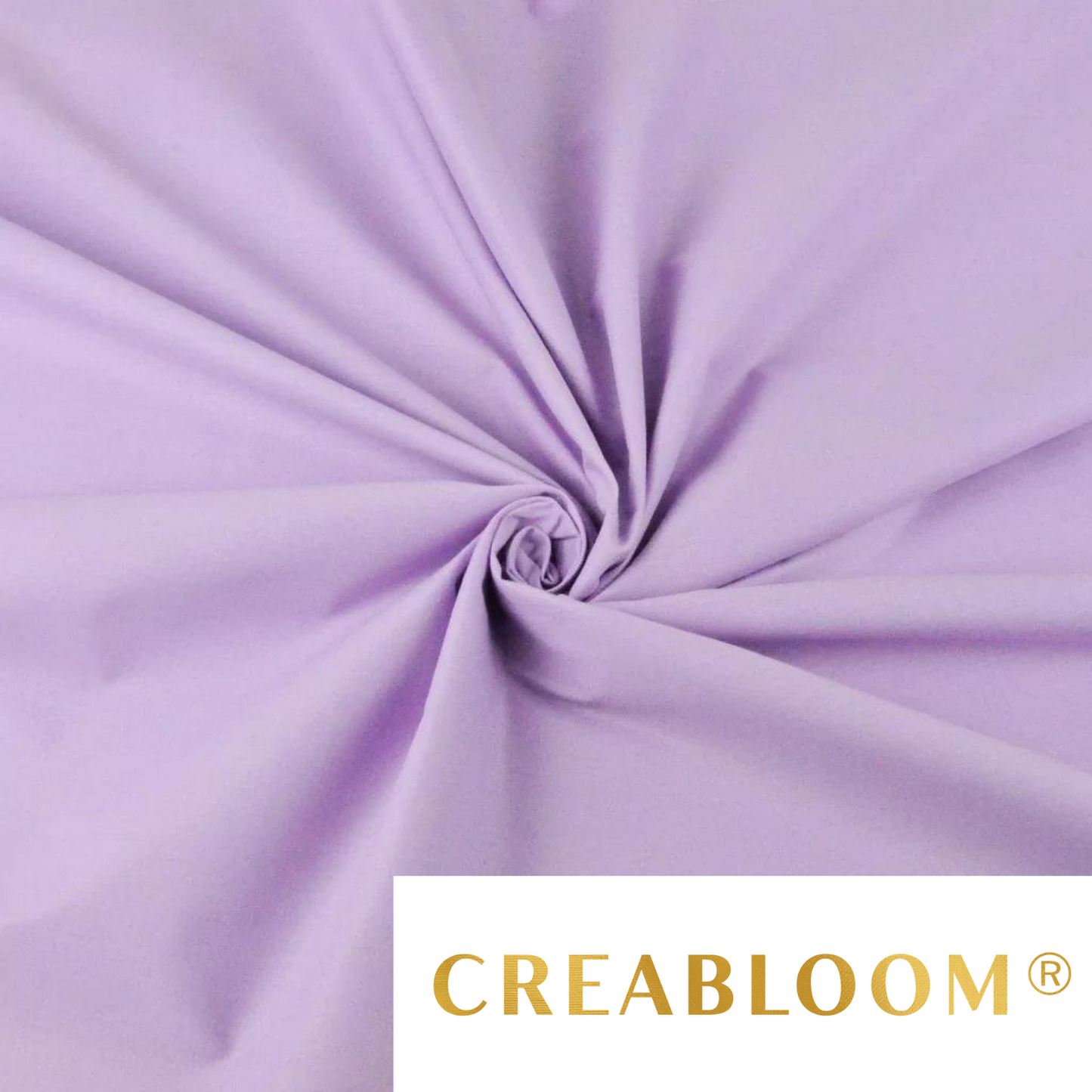 Tissu Coton Uni Violet Clair