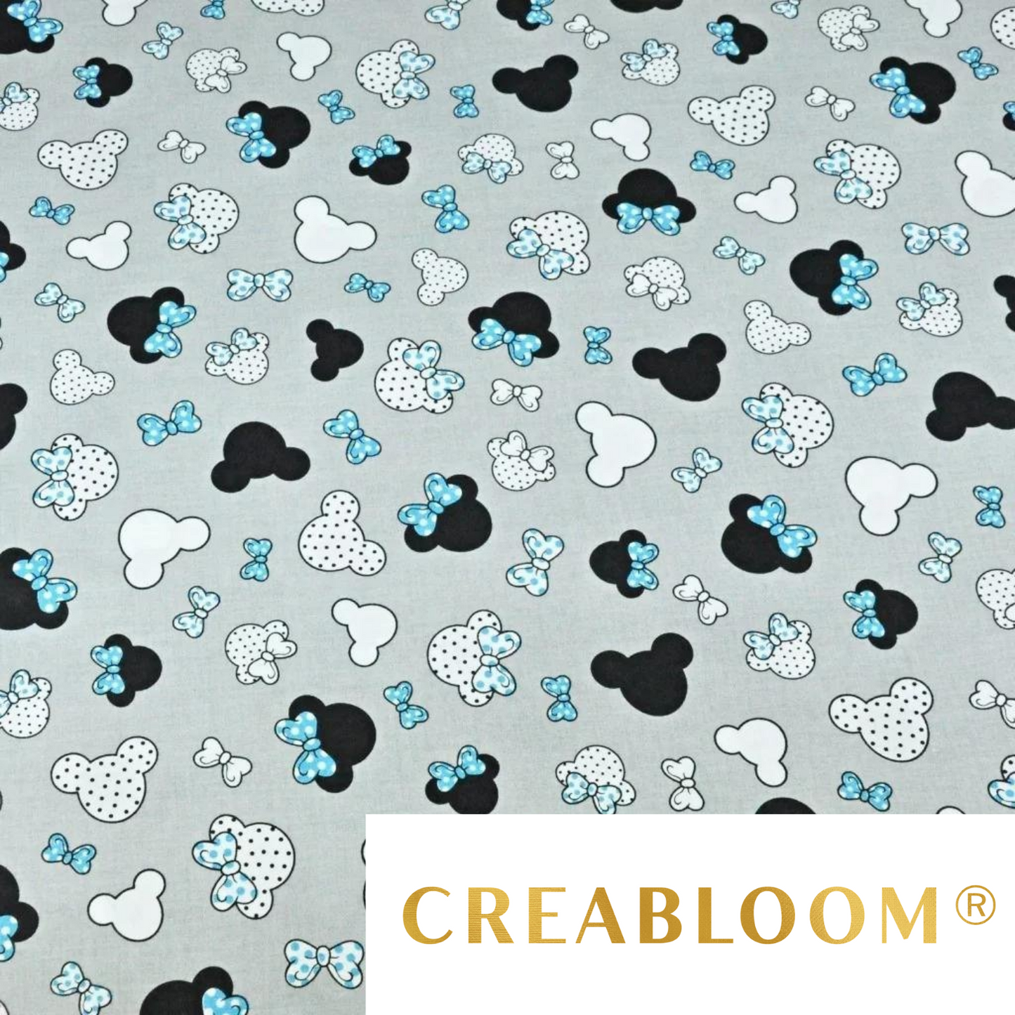 Tissu Coton Motif Souris