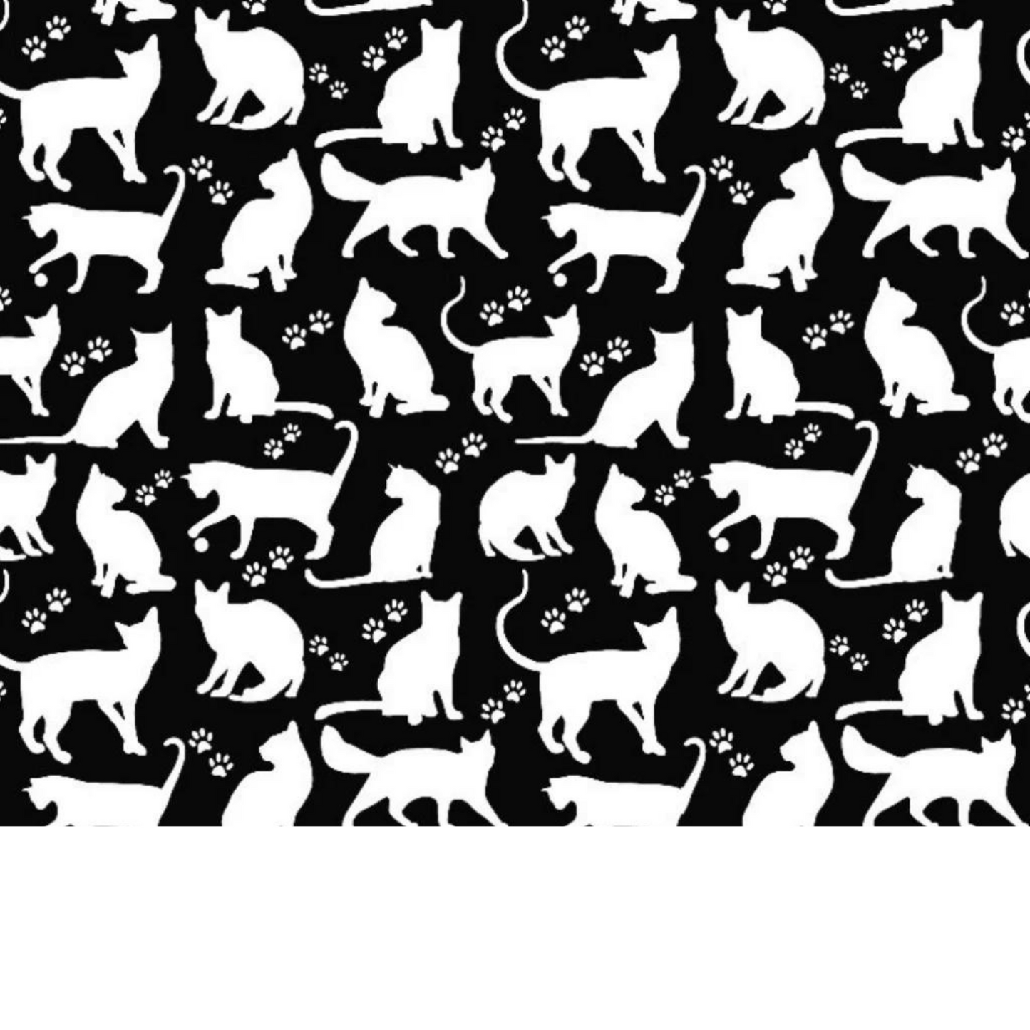 Tissu Coton Motif Chats