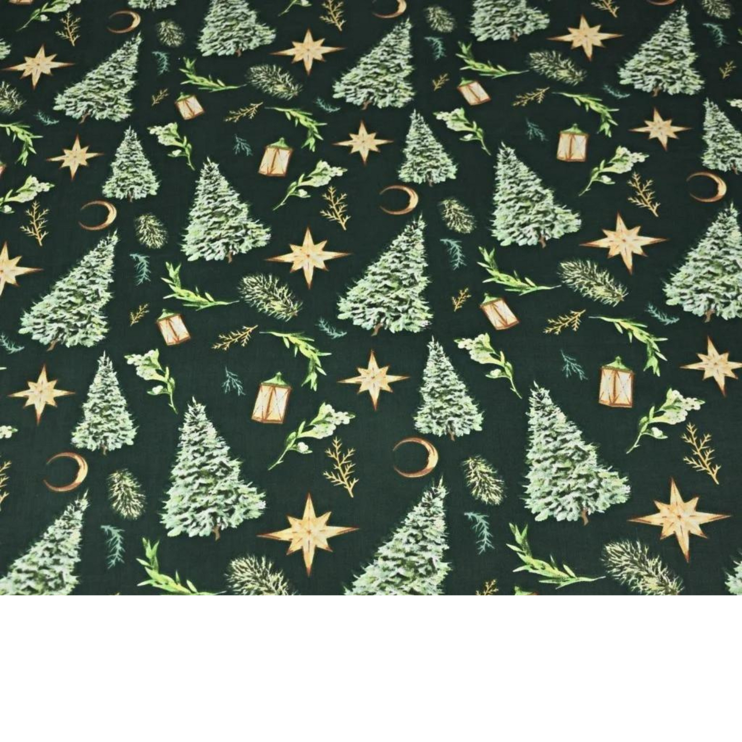 Tissu Coton Motif Noël