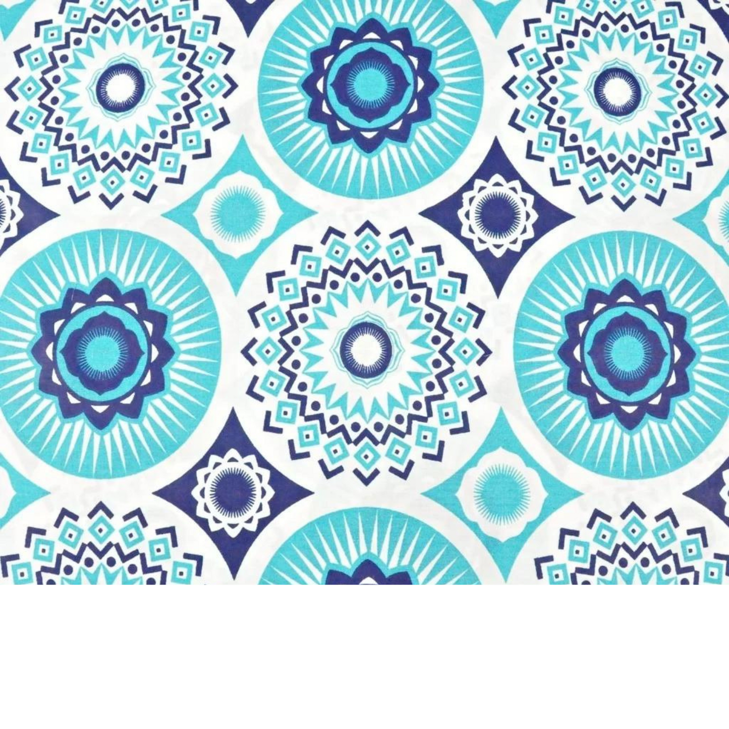 Tissu Coton Motif Mandalas