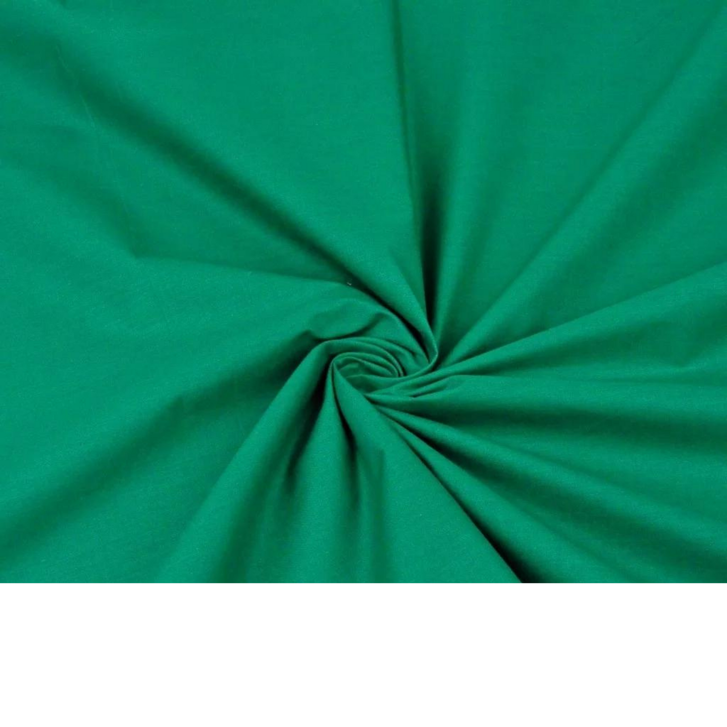 Tissu Coton Uni Vert