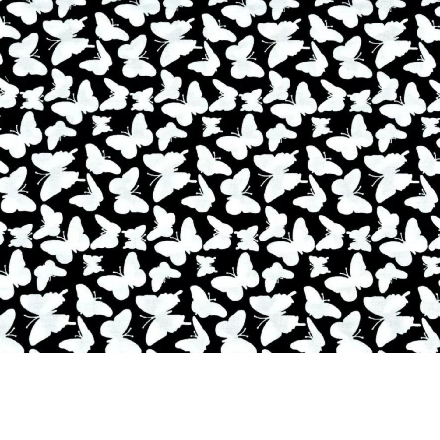 Tissu Coton Motif Papillons