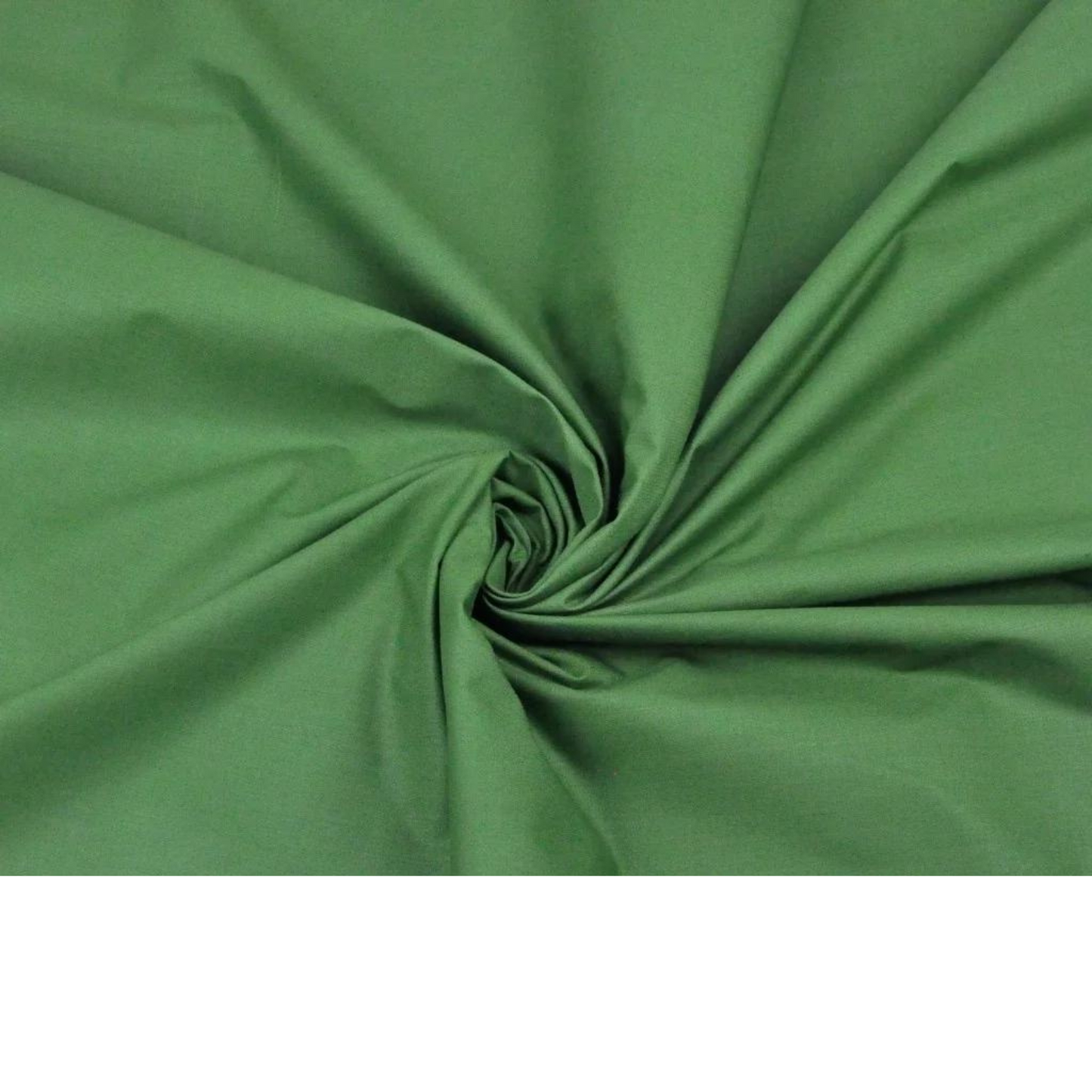Tissu Coton Uni Vert