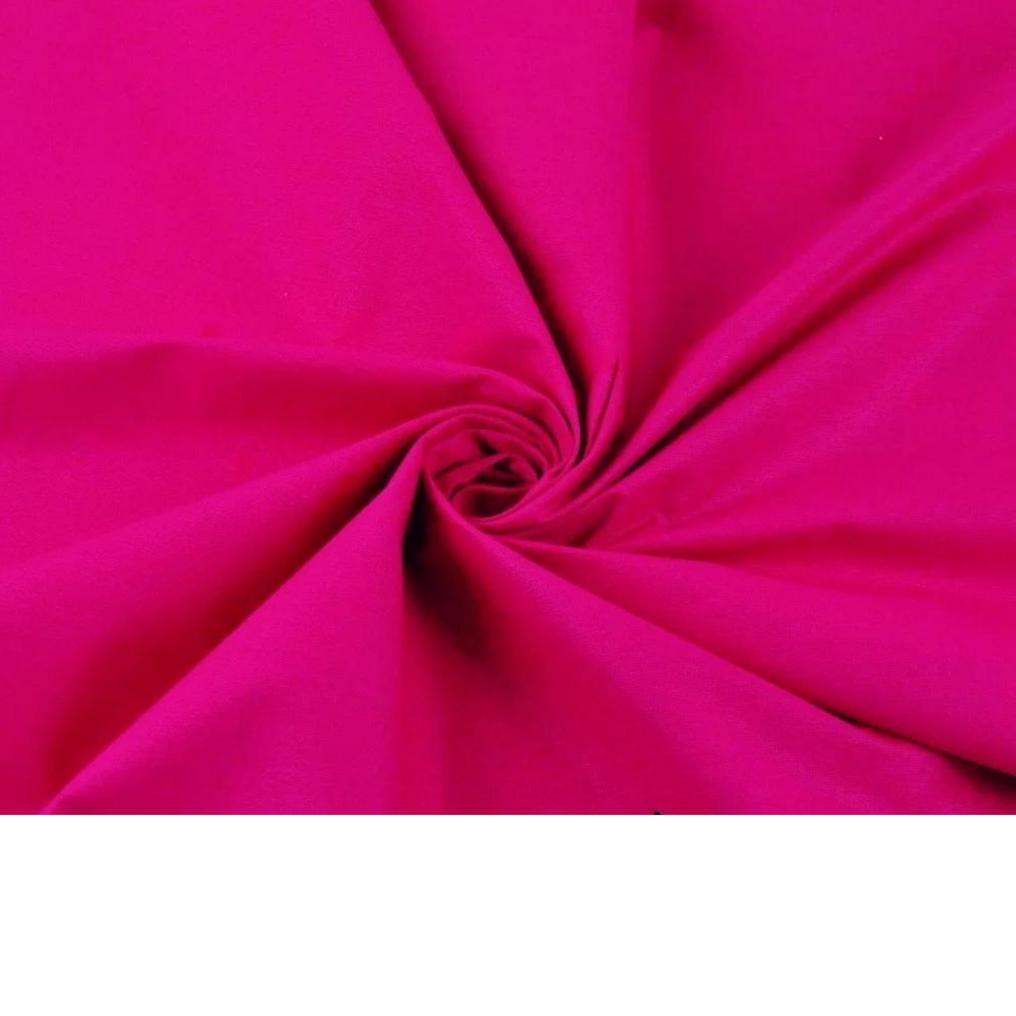 Tissu Coton Uni Fuchsia
