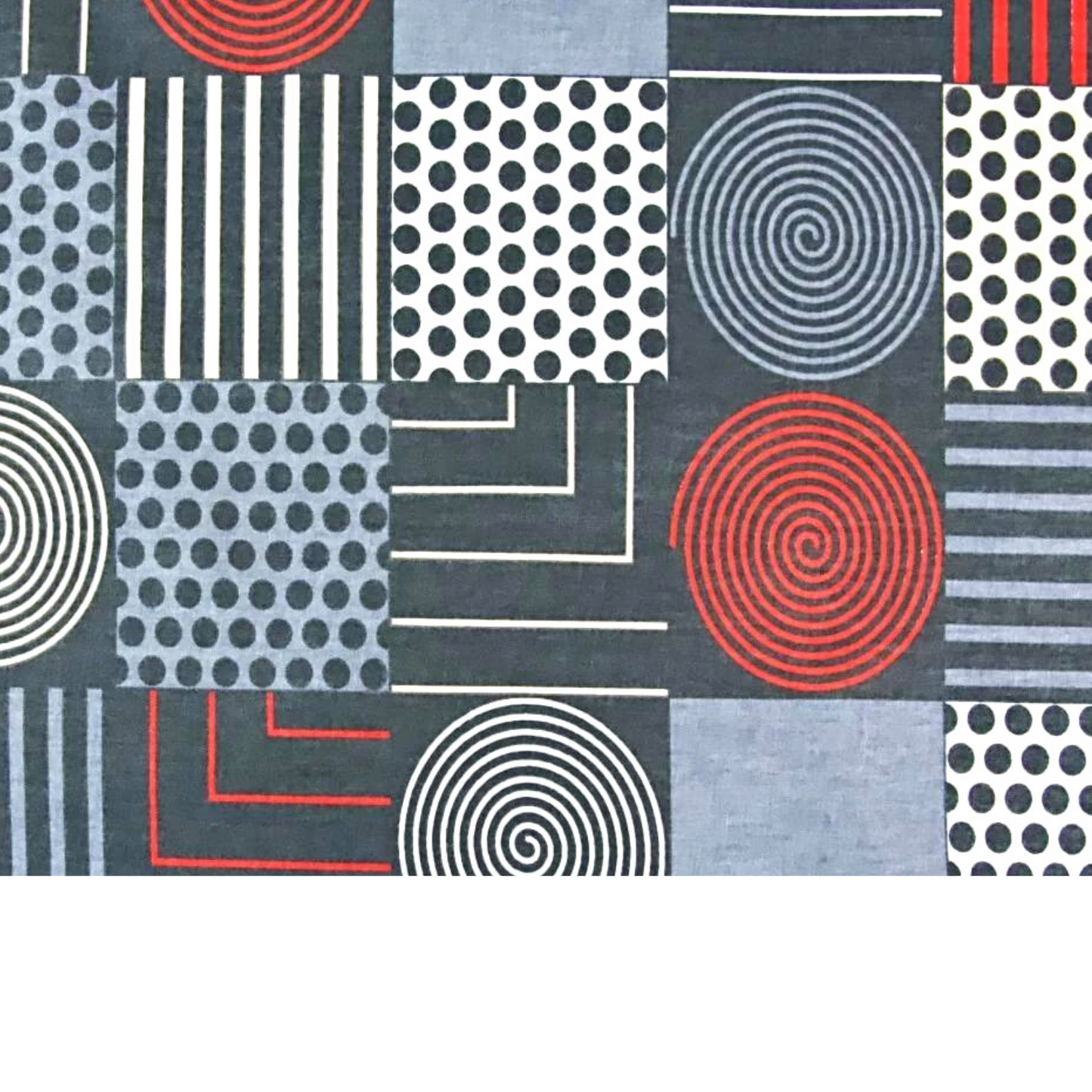 Tissu Coton Motif Patchwork