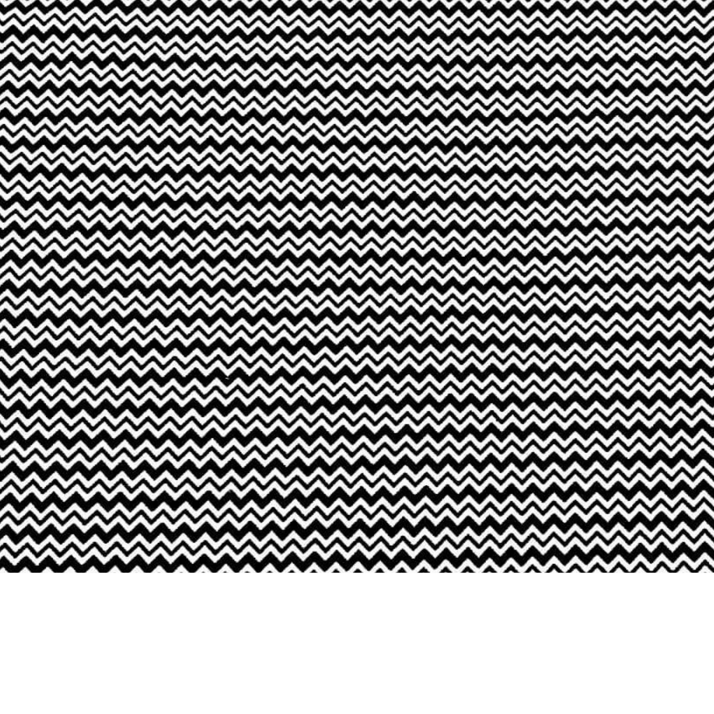 Tissu Coton Motif Zigzag