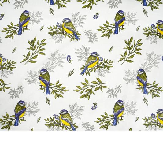 Tissu coton Motif oiseaux