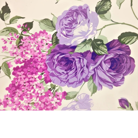 Tissu coton Motif fleurs