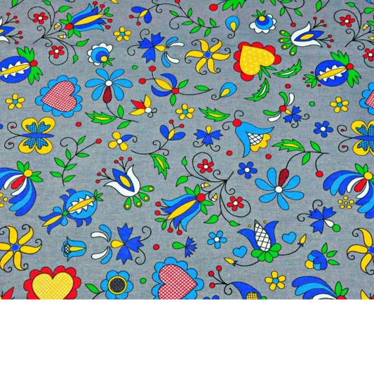 Tissu coton Motif fleurs