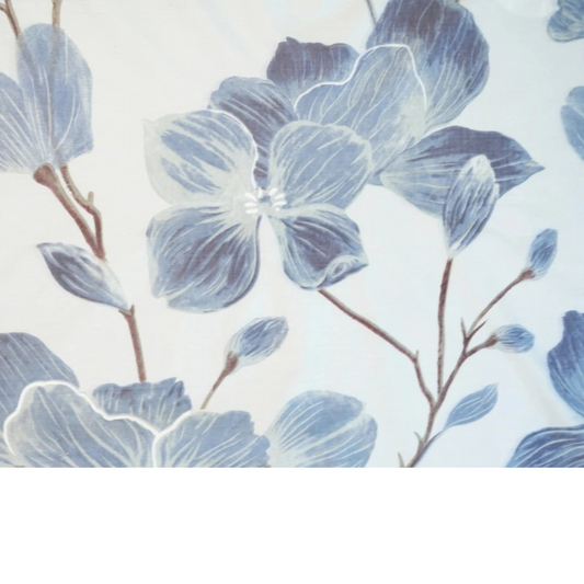 Tissu coton imprimé grandes  fleurs