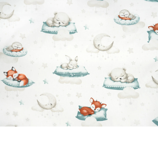 Tissu coton Motif animaux