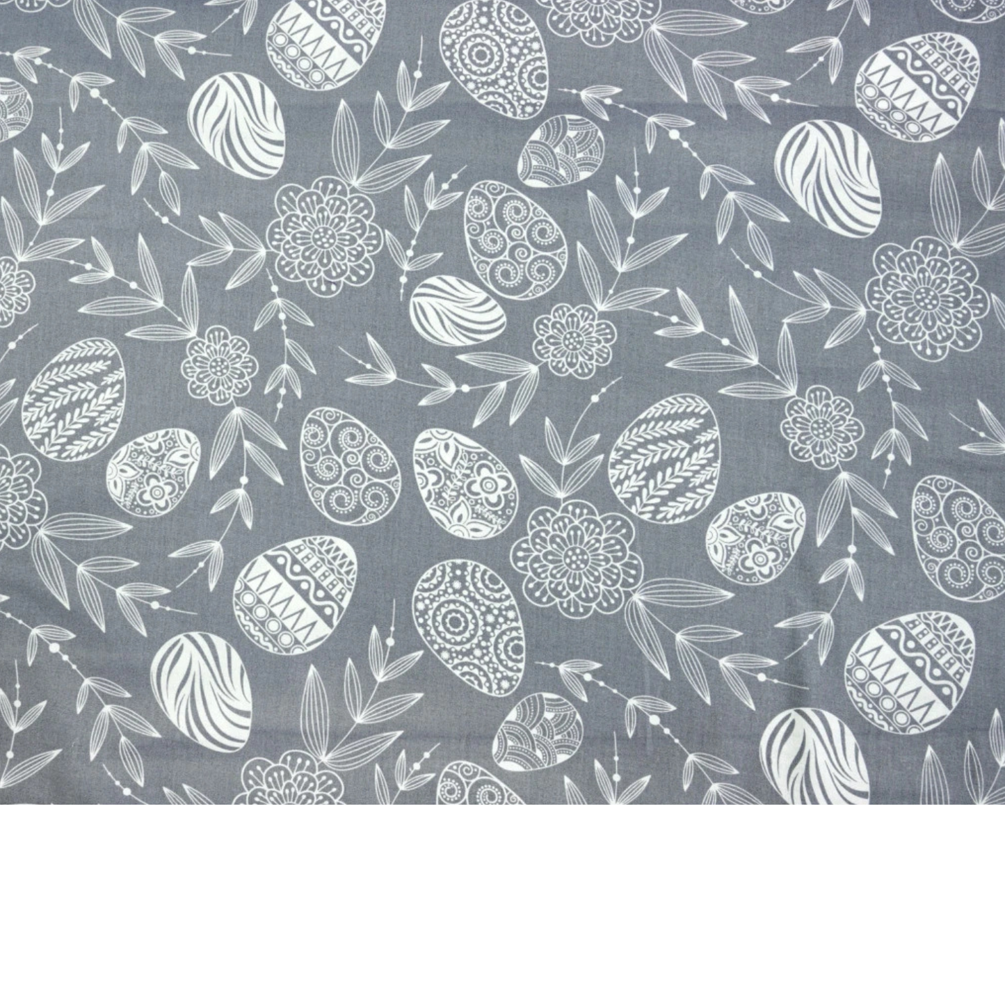 Ostereiermuster aus Baumwollstoff
