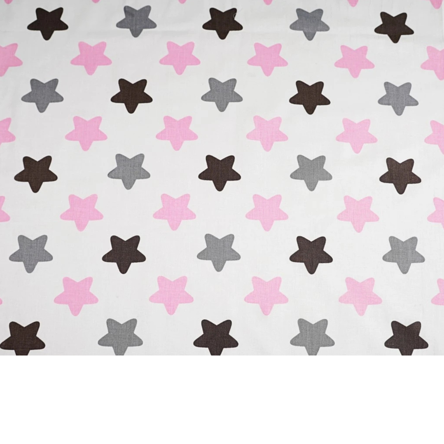 Baumwollstoff mit Sternmuster