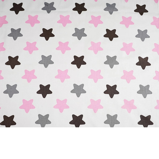 Baumwollstoff mit Sternmuster