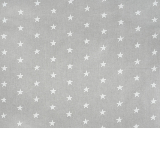 Baumwollstoff mit Sternmuster